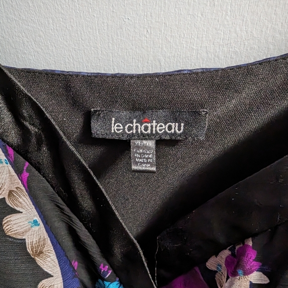 Le Chateau Boho Floral Spaghetti Strap Dress - Picture 3 of 4